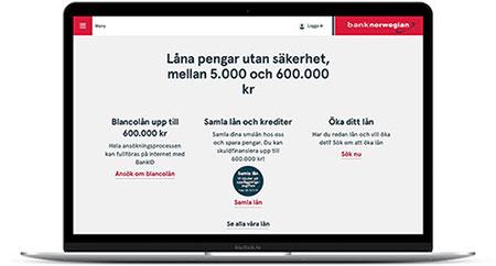 Låna till bröllop hos Bank Norwegian